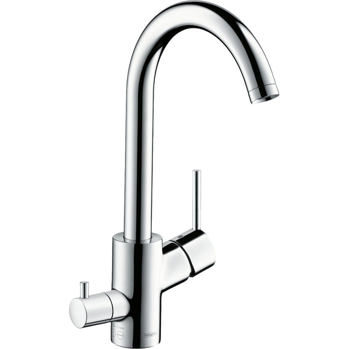 Кухонный смеситель Hansgrohe Talis 270 с запорным вентилем, 14875000