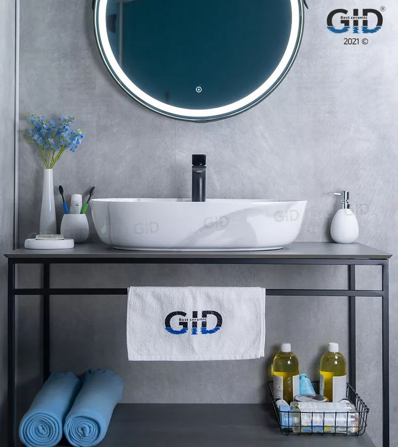 Умывальник Gid MNC346C 61x41, 54470