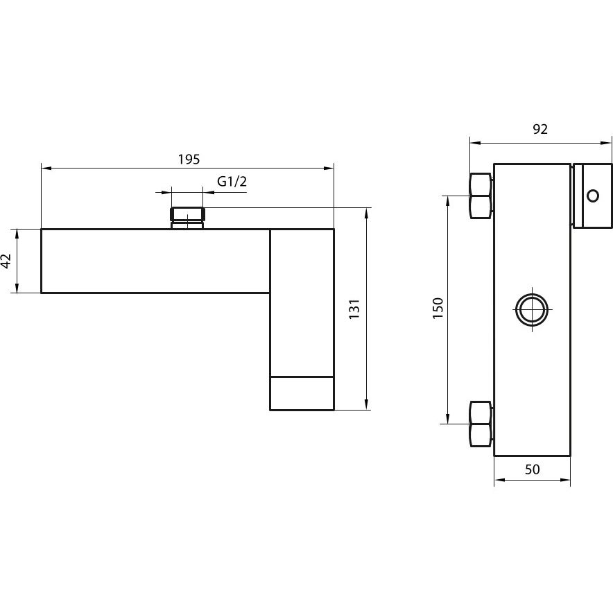 Смеситель для душа Ahti Rauma, RM305000