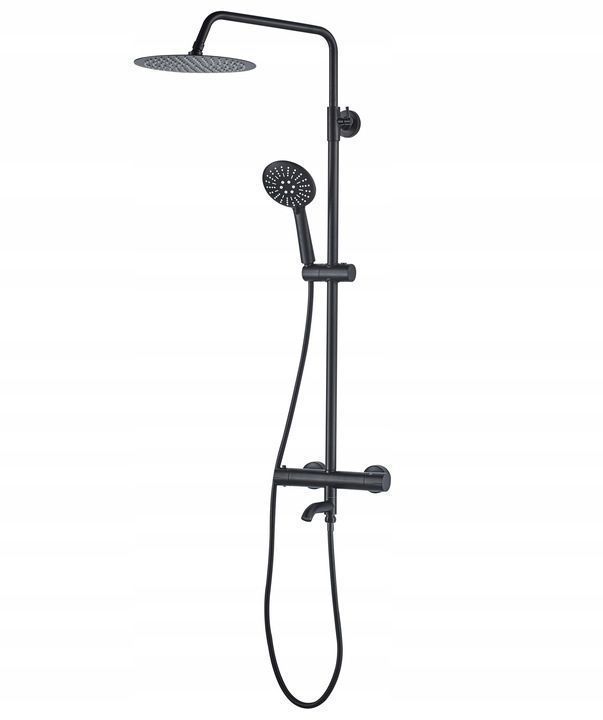 Душевая система Rea Lungo Black, REA-P4113