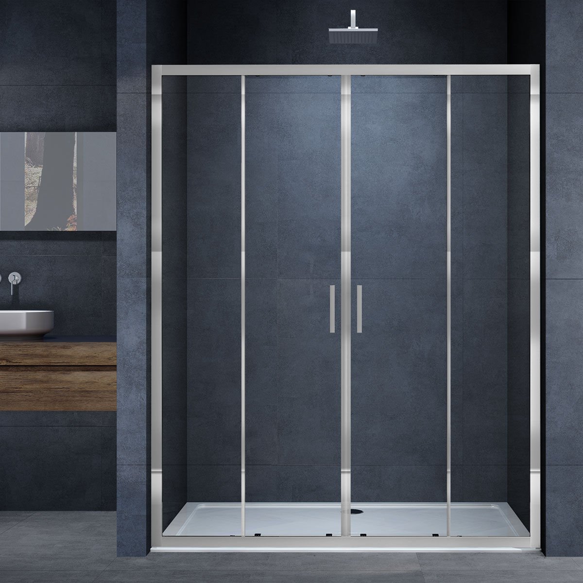 Душевая дверь Vincea Alpha 180, VDS-3AL2180CL