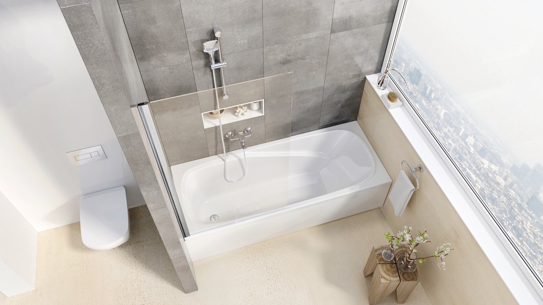 Шторка для ванны Ravak PVS1