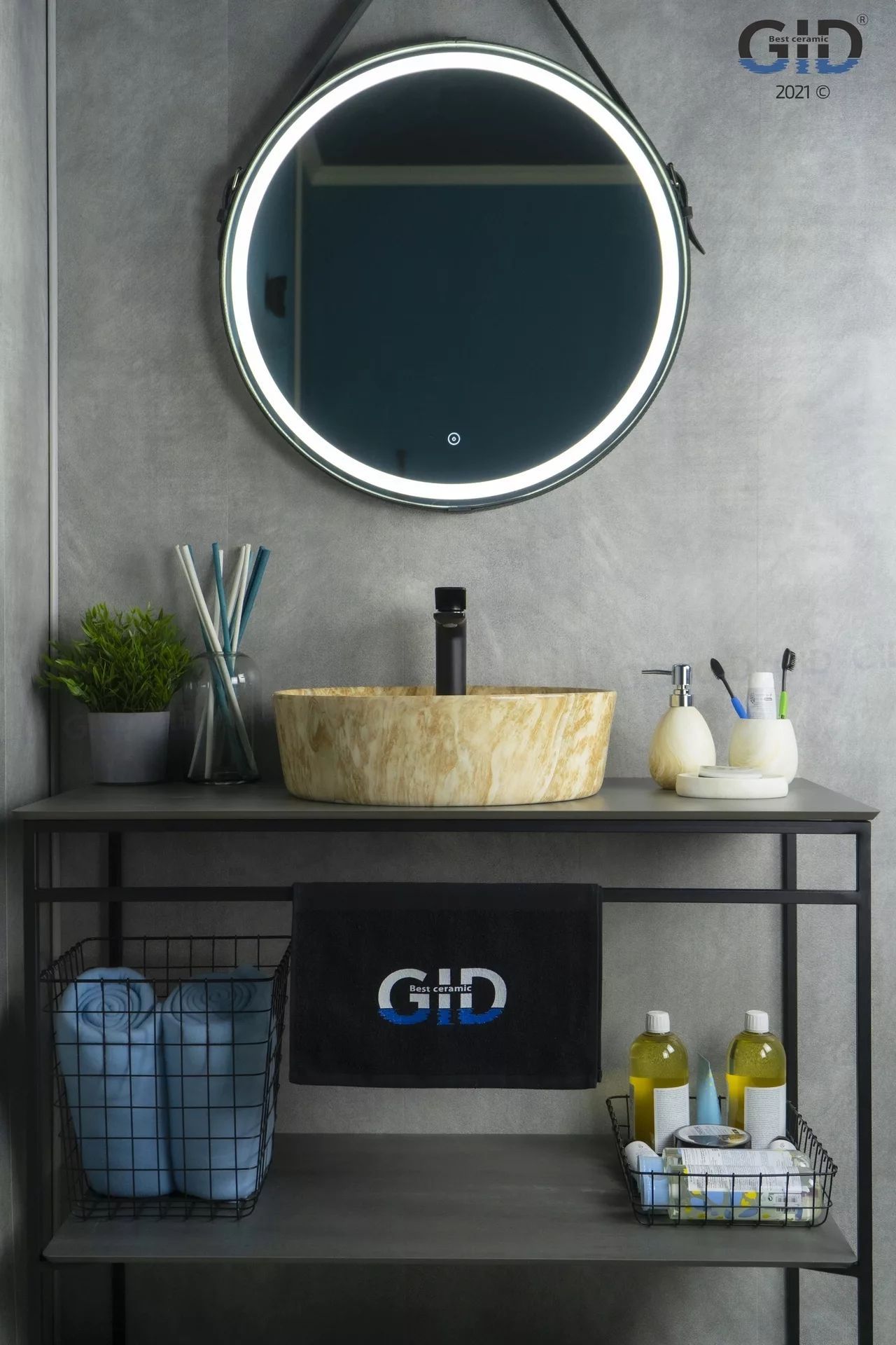 Умывальник Gid MNC535 44x44, 54444