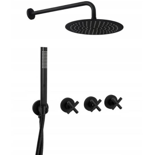 Душевая система Rea Exit Black, REA-P8000