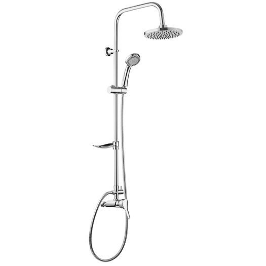 Душевая стойка со смесителем для душа Deante Neo Joko Round, NBJ_01RK