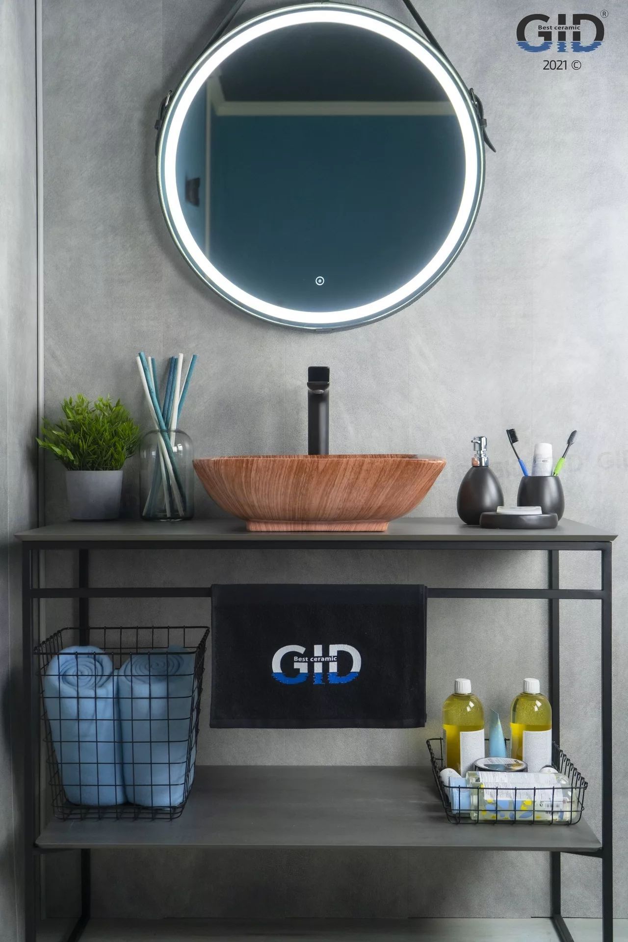 Умывальник Gid MNC180 41.5x41.5, 54417