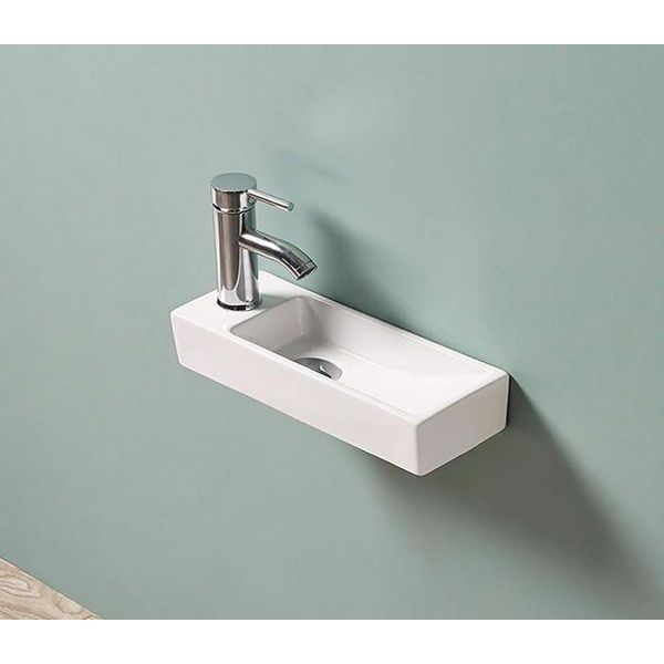 Раковина для ванной Ceramalux 38x14.5, 9048FR