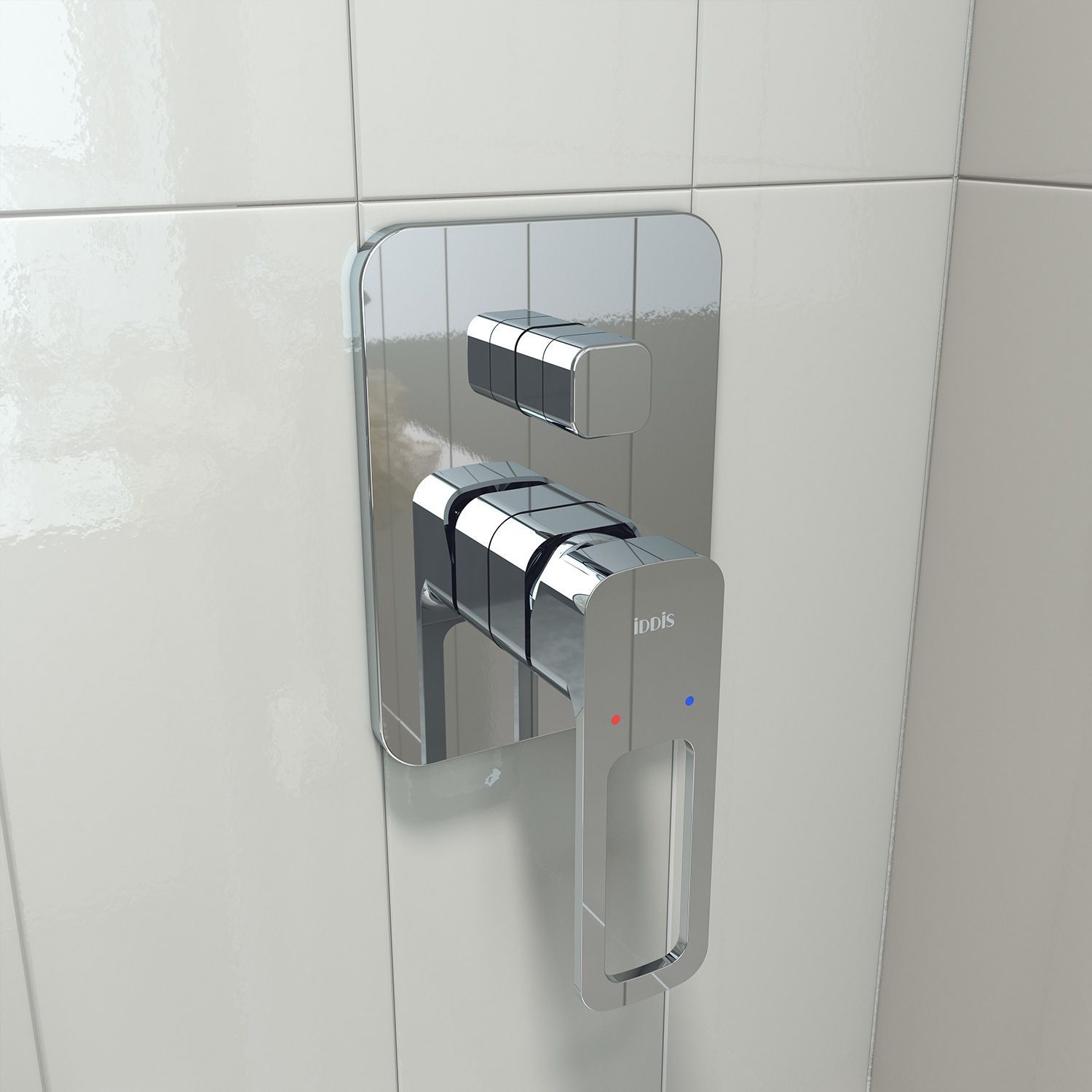 Встраиваемый смеситель с двумя выходами, Iddis Slide, SLISB00i67