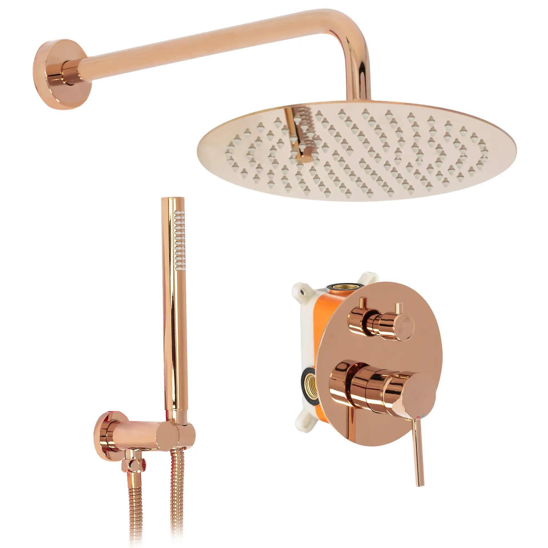 Душевая система Rea Lungo Rose Gold, REA-P4111