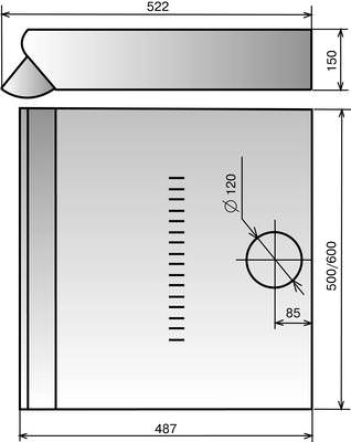 Кухонная вытяжка Elikor DAVOLINE 60П-290-П3Л (черный), 903813