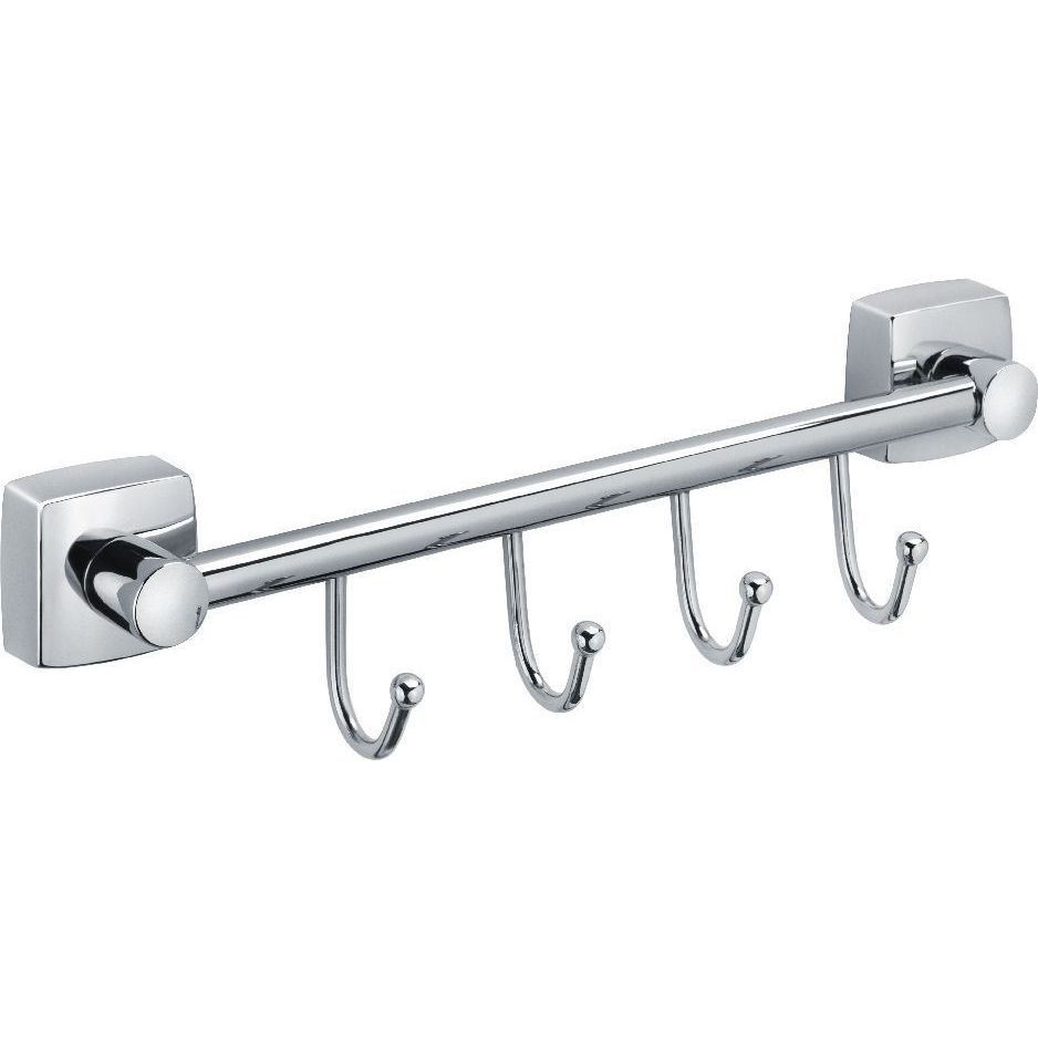 Планка 4 крючка Fixsen Kvadro, FX-61305B-4