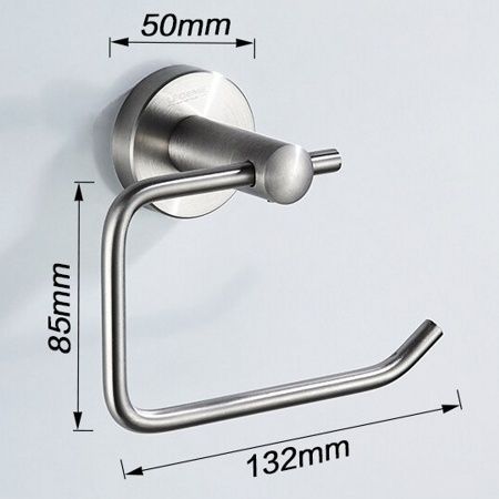 Держатель туалетной бумаги без крышки (сатин) Ledeme L71703-3