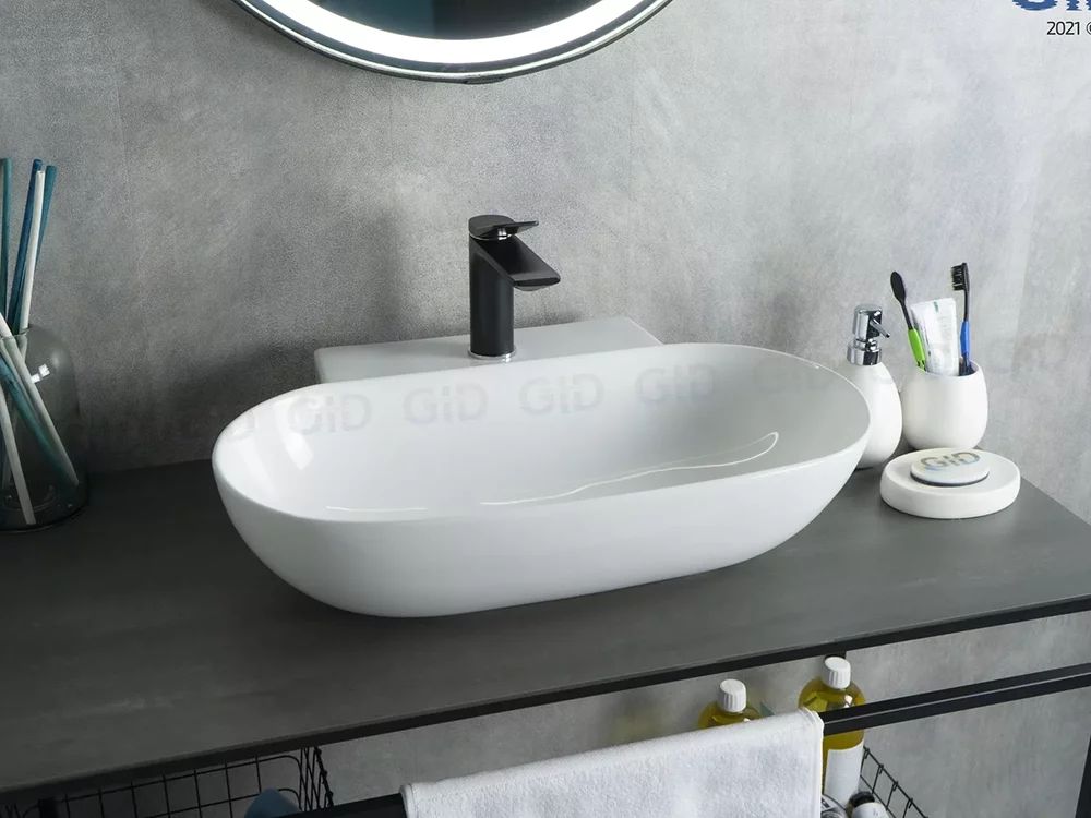 Умывальник Gid N9234 56x39, 51133