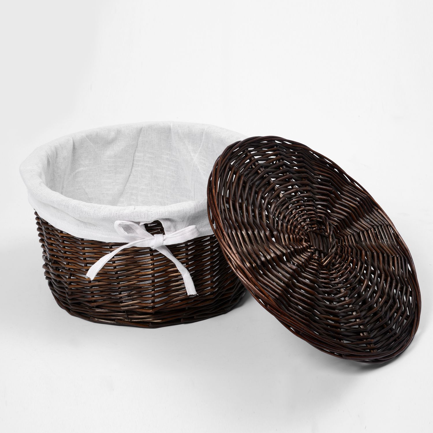 Плетеная корзина с крышкой WasserKRAFT Donau, WB-530-M