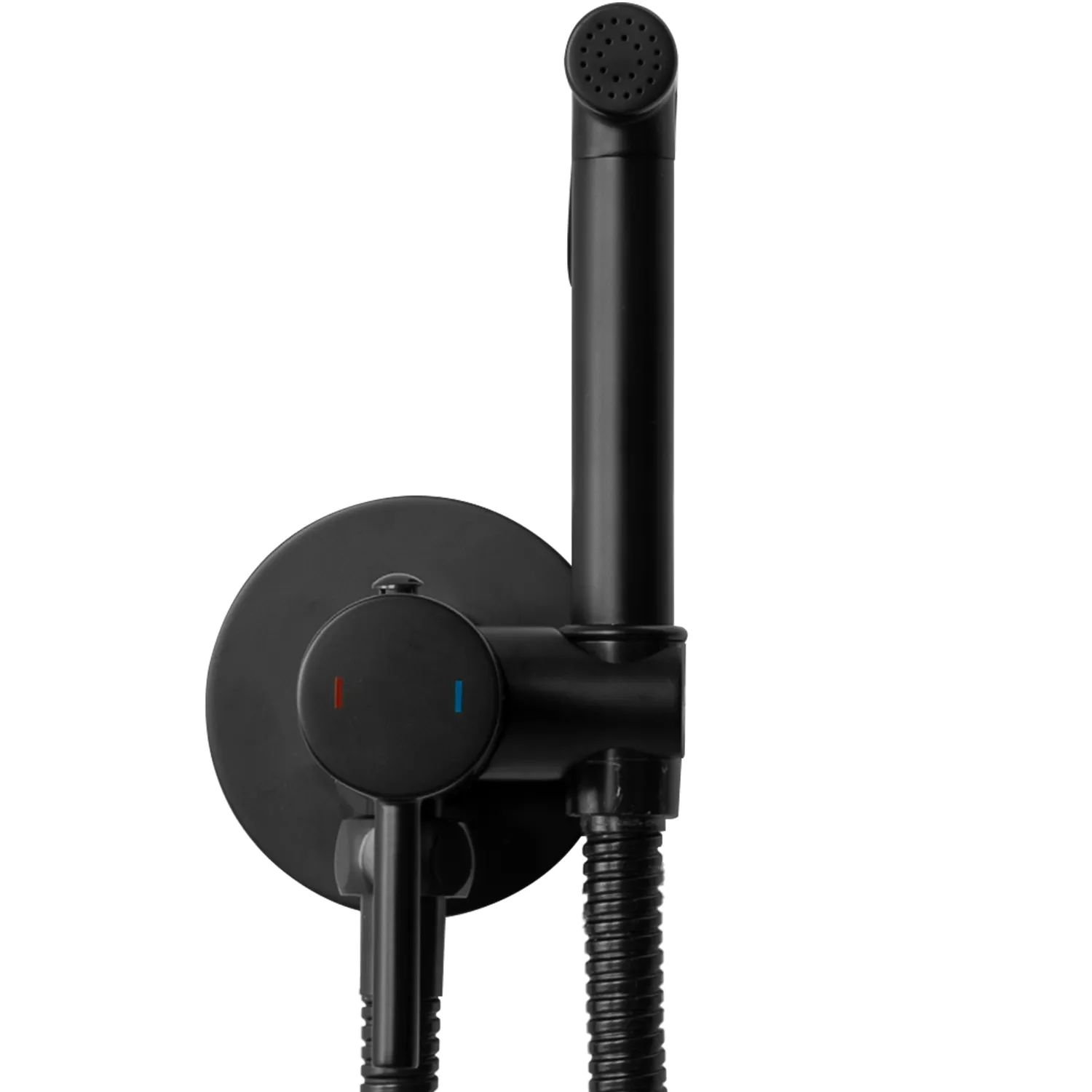 Смеситель для биде Rea Lungo Loop Black, REA-B8978