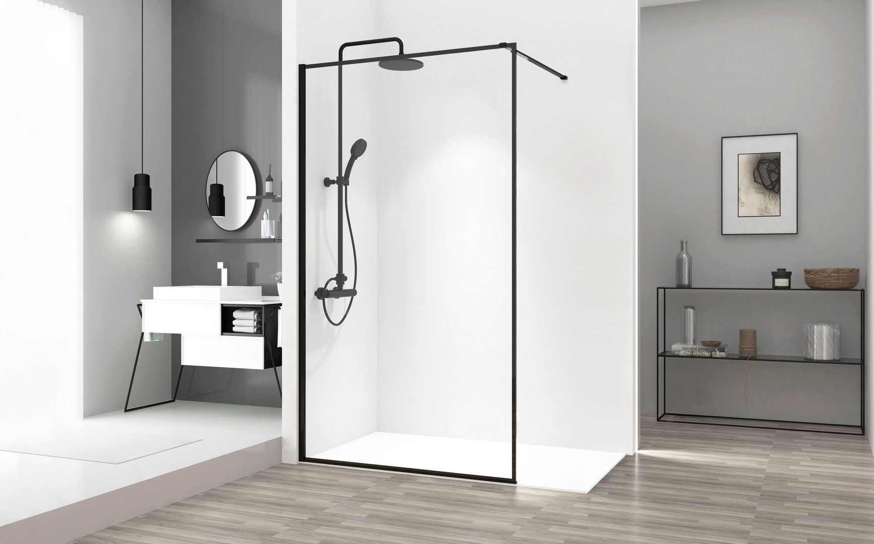 Душевая перегородка Rea Bler