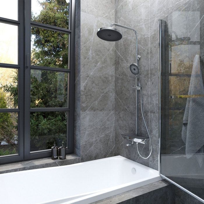 Смеситель для ванны с верхним душем Iddis SpaHome, SPASBBTi06