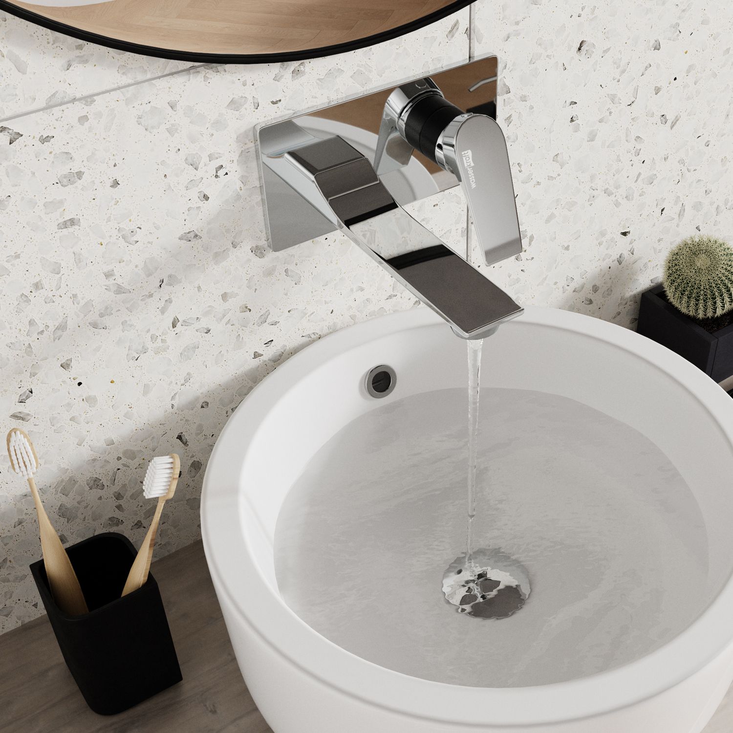 Встраиваемый смеситель для раковины WasserKRAFT Lopau, 3230