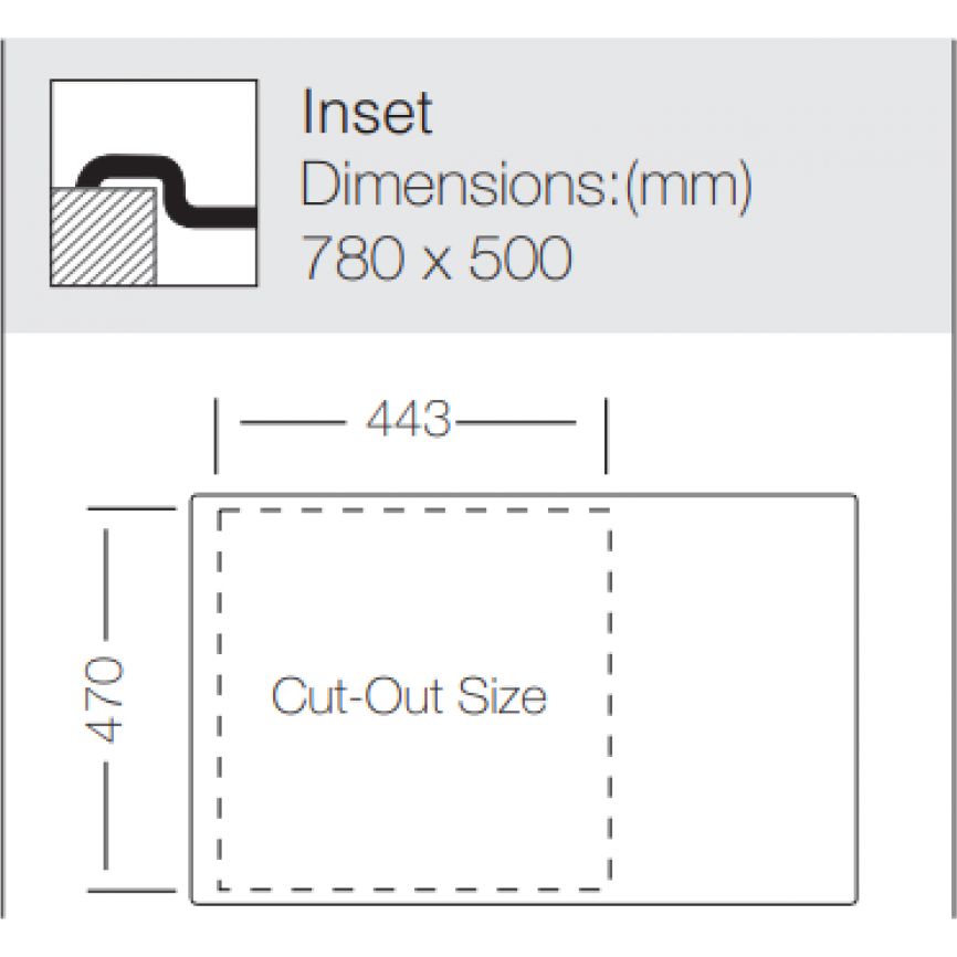 Мойка со стеклом ZorG GS 7850 black