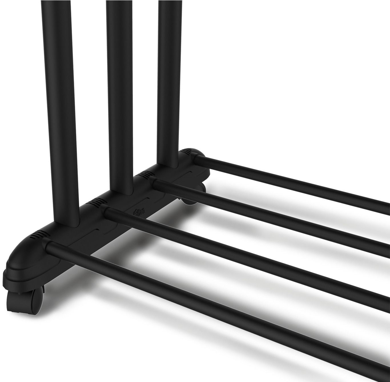 Вешалка Sheffilton SHT-WR7 черный/черный муар/хром лак, 889114