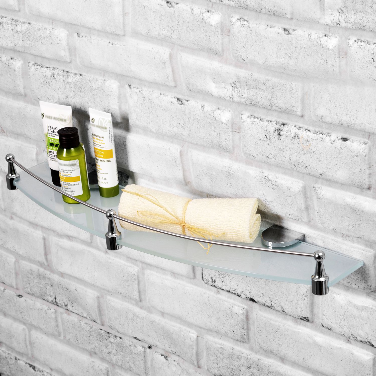 Полка стеклянная WasserKRAFT Kammel, K-8344