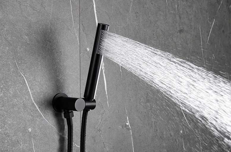 Душевая система встраиваемого монтажа Calani Nexos S Black, CAL-B0006