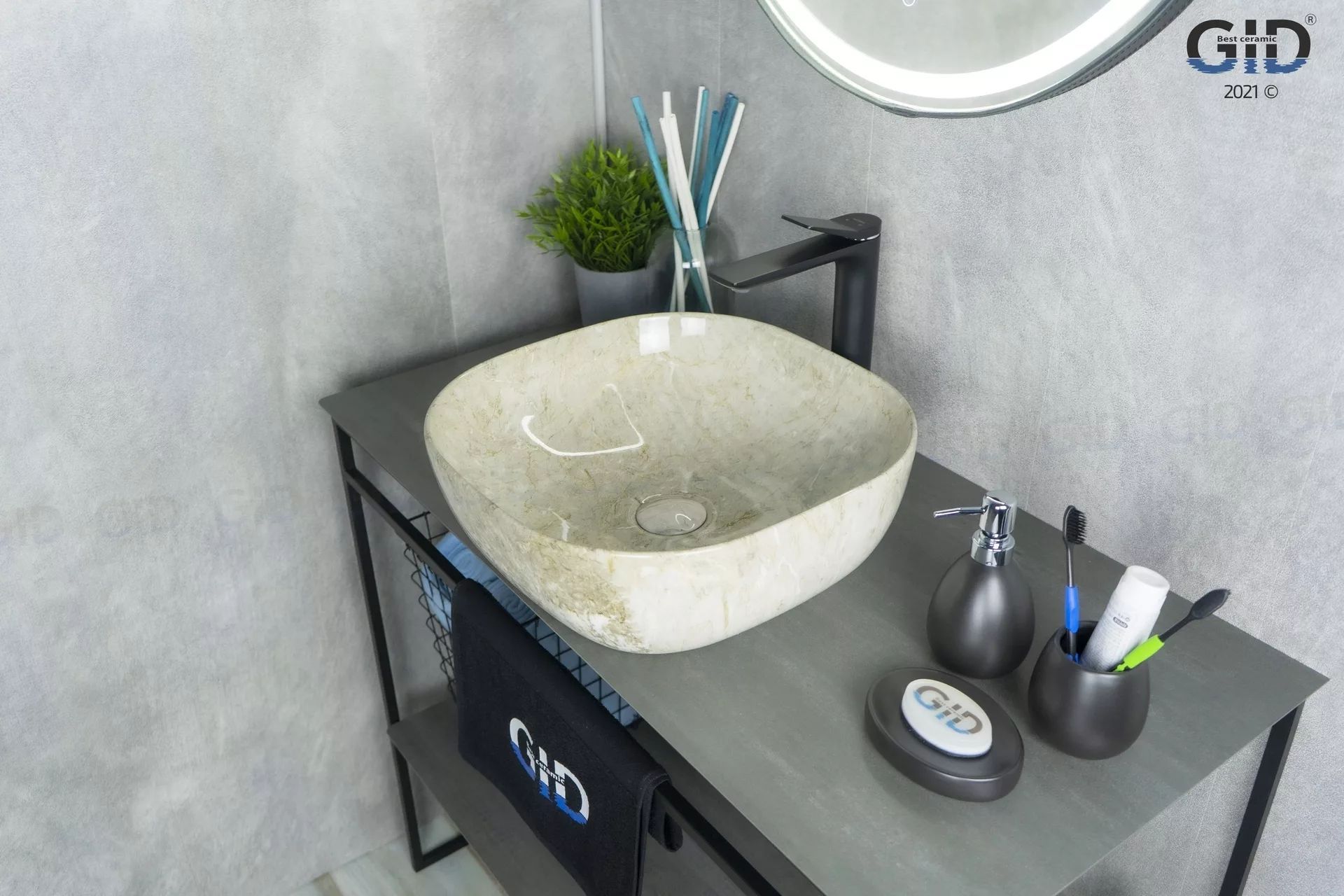 Умывальник Gid MNC545 42.5x42.5, 54449