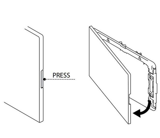 Панель OLI Globe белая, 152949
