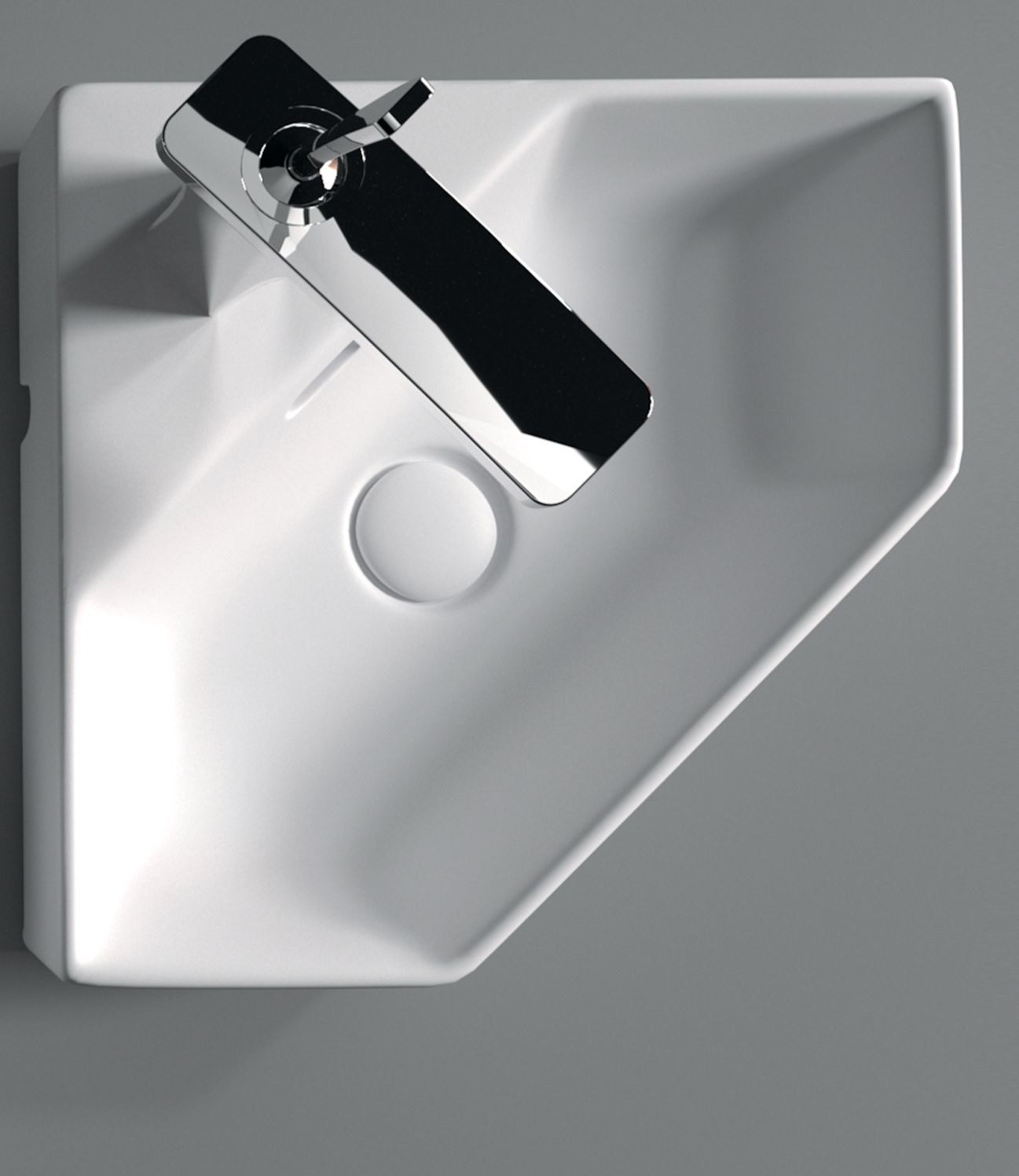 Умывальник Sanita Luxe Line 50x35, LIN35SLWB01