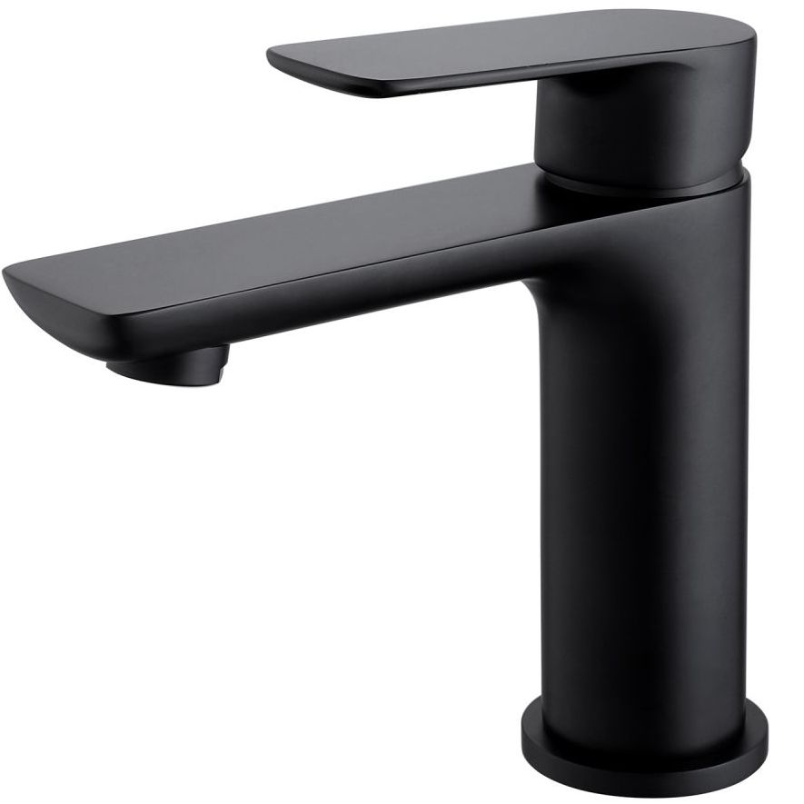 Смеситель для раковины Abber Weiss Insel черный матовый, AF8010B