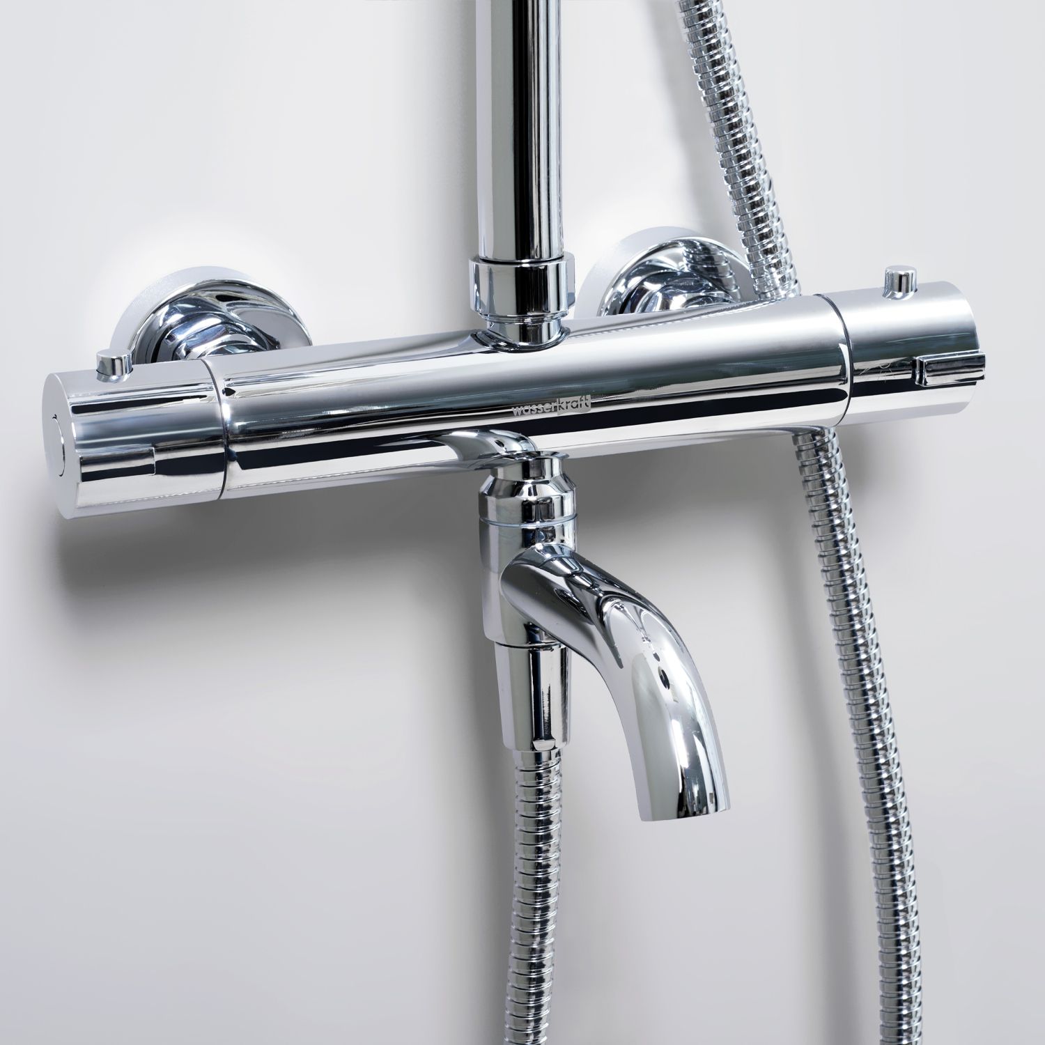 Душевой комплект с термостатическим смесителем WasserKRAFT, A18801