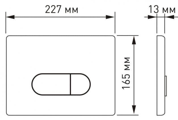 Комплект Berges Novum, кнопка D7 белая/хром, унитаз Puma Rimless, сиденье Toma Slim, 043270