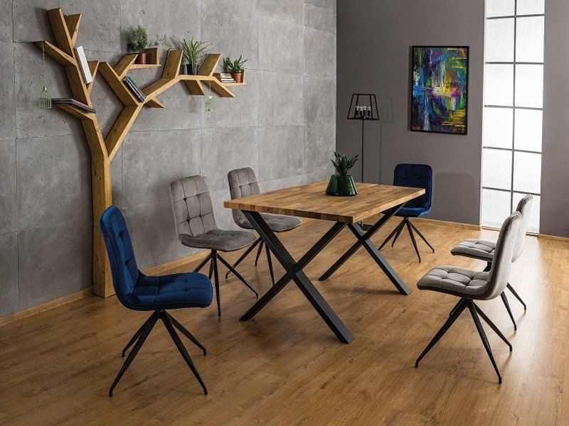 Стул кухонный Signal Texo темно-синий, TEXOVCGR86