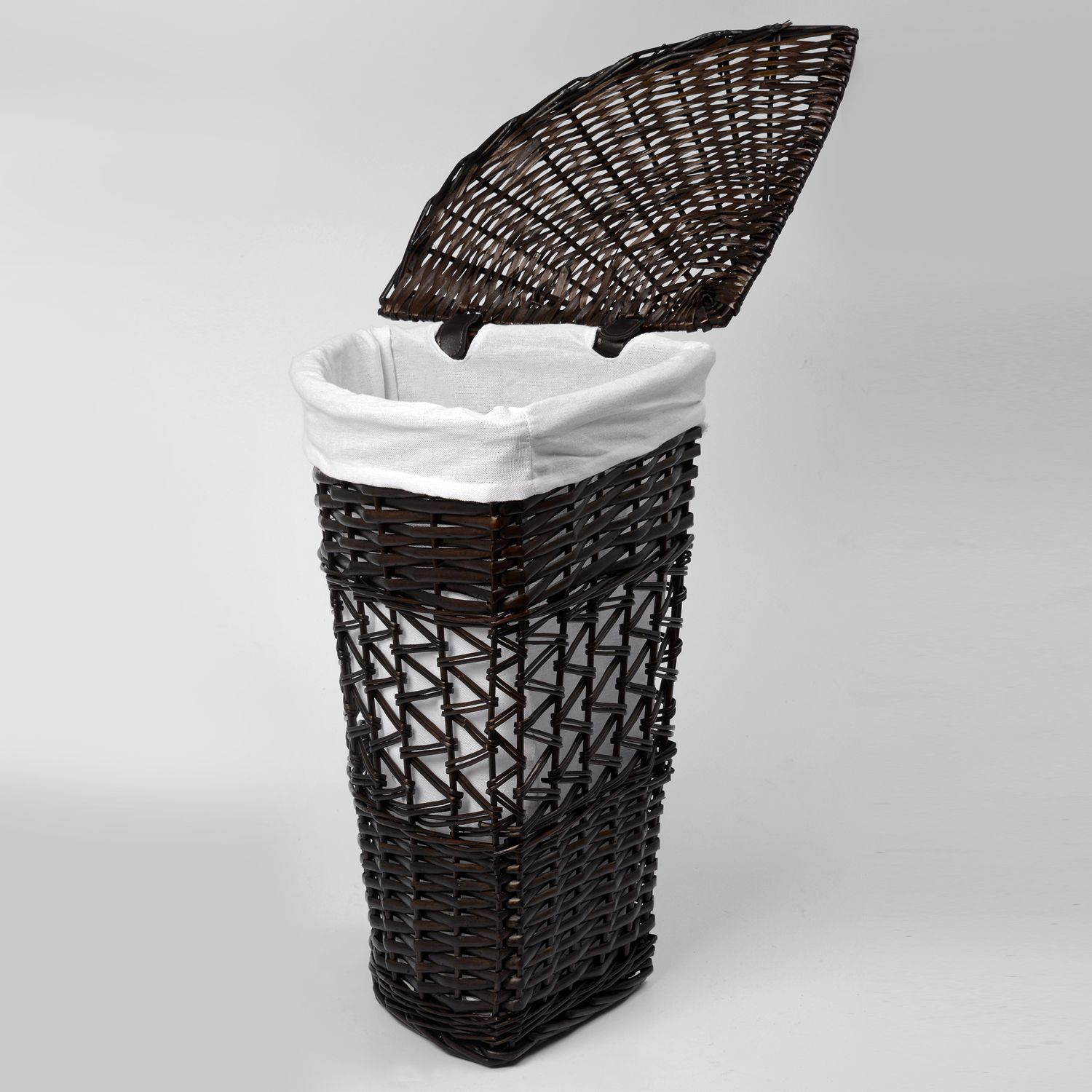 Плетеная корзина для белья с крышкой WasserKRAFT Salm, WB-270-M