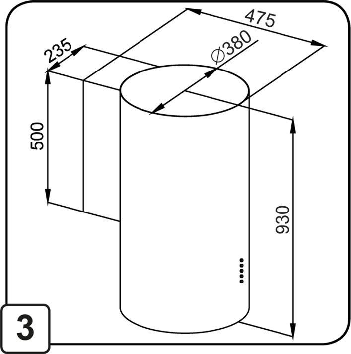 Кухонная вытяжка Maunfeld Lee Side C 39 черный