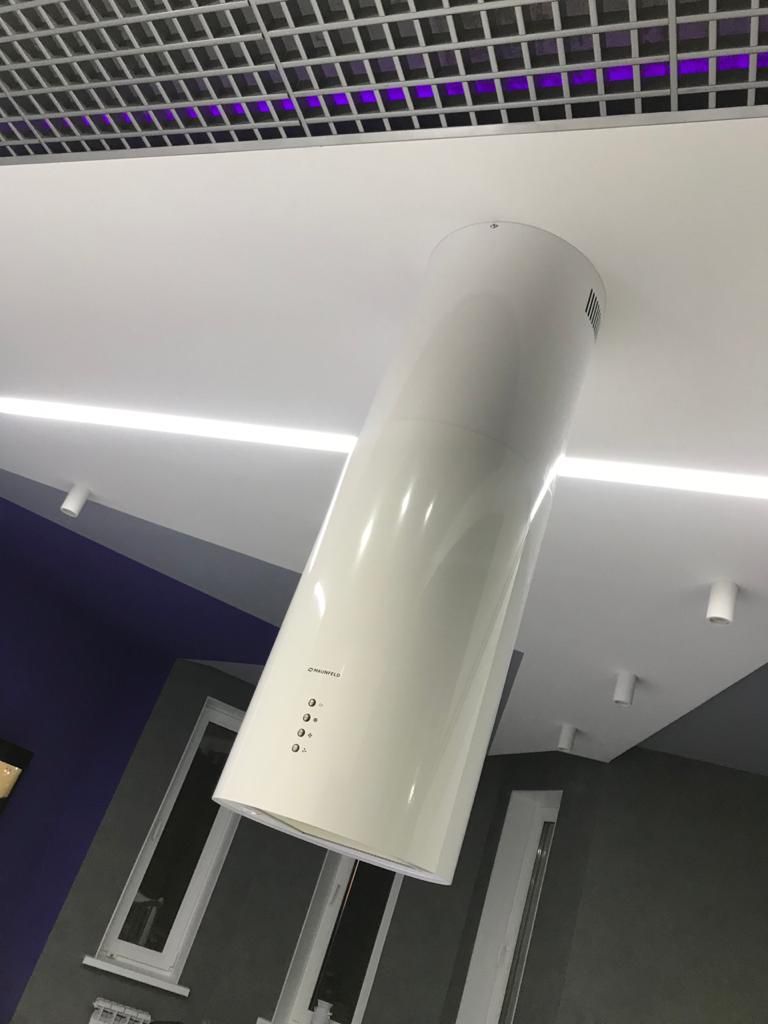 Кухонная вытяжка Maunfeld Lee Light Isla 35 белый
