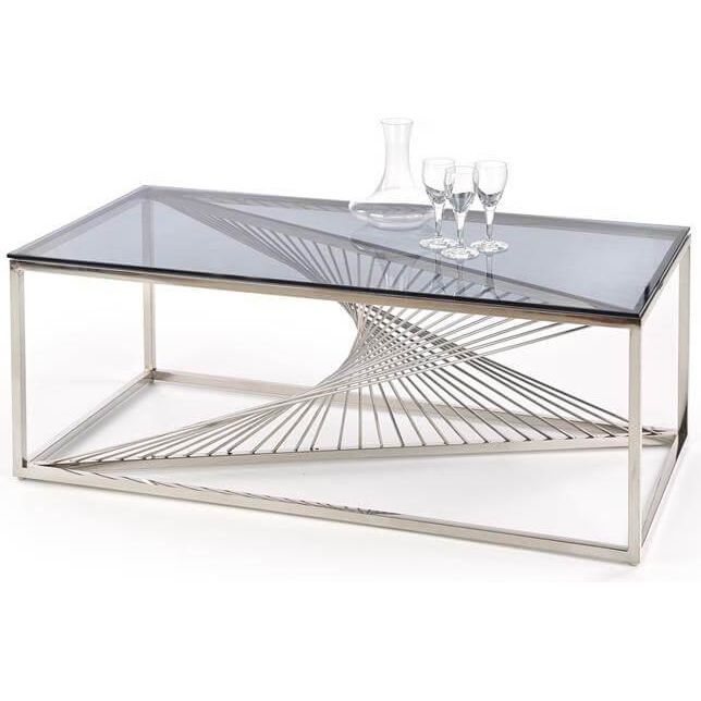 Стол журнальный Halmar Infinity дымчатый, V-CH-INFINITY-LAW