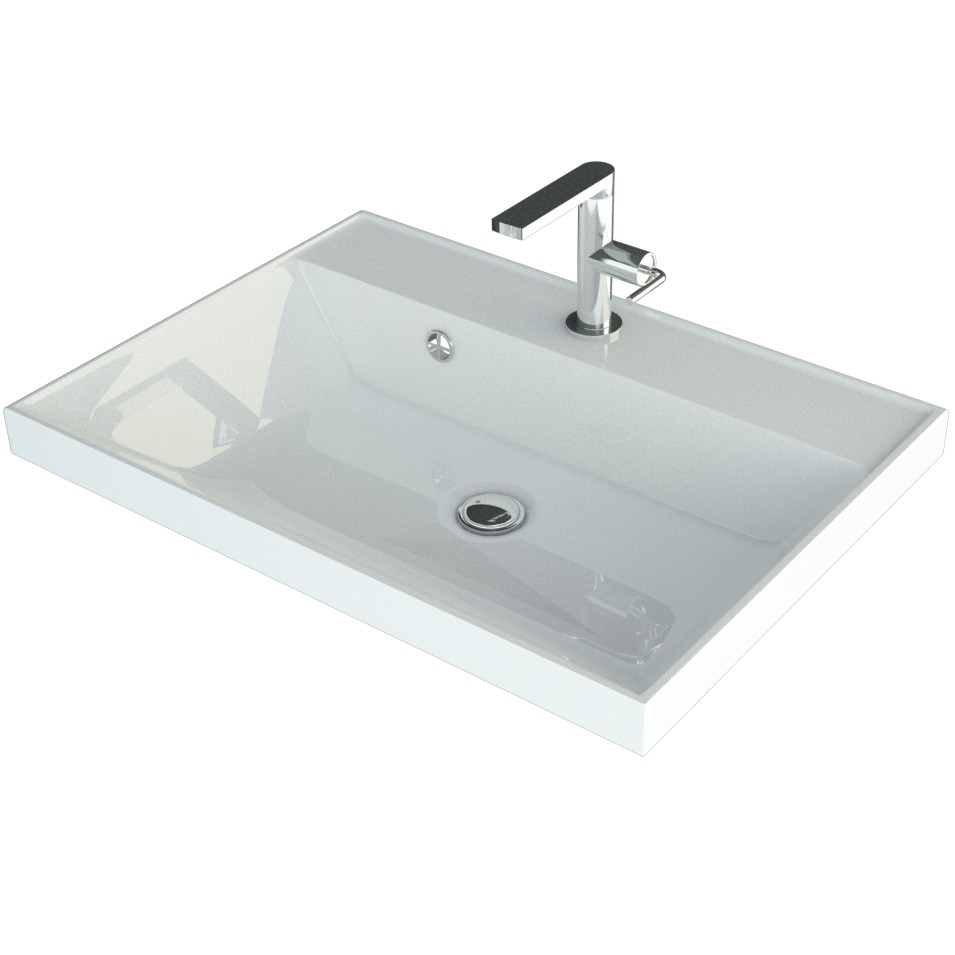 Раковина Andrea Classic 600, 60x45