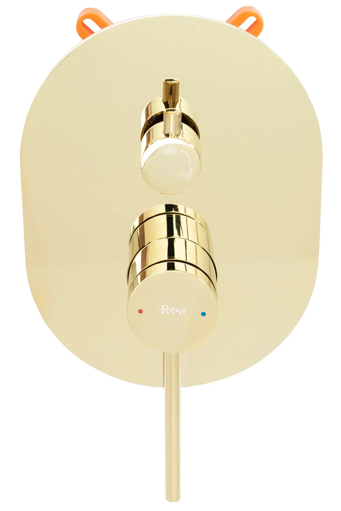 Душевая система Rea Oval Gold, REA-P8466