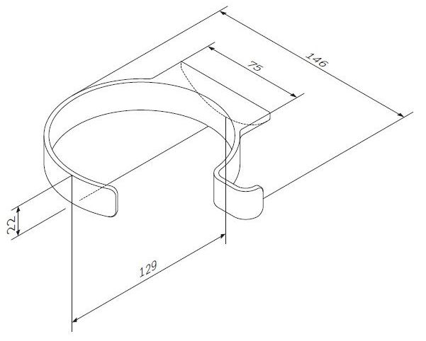 Держатель для фена AM.PM Inspire 2.0, A50A32300