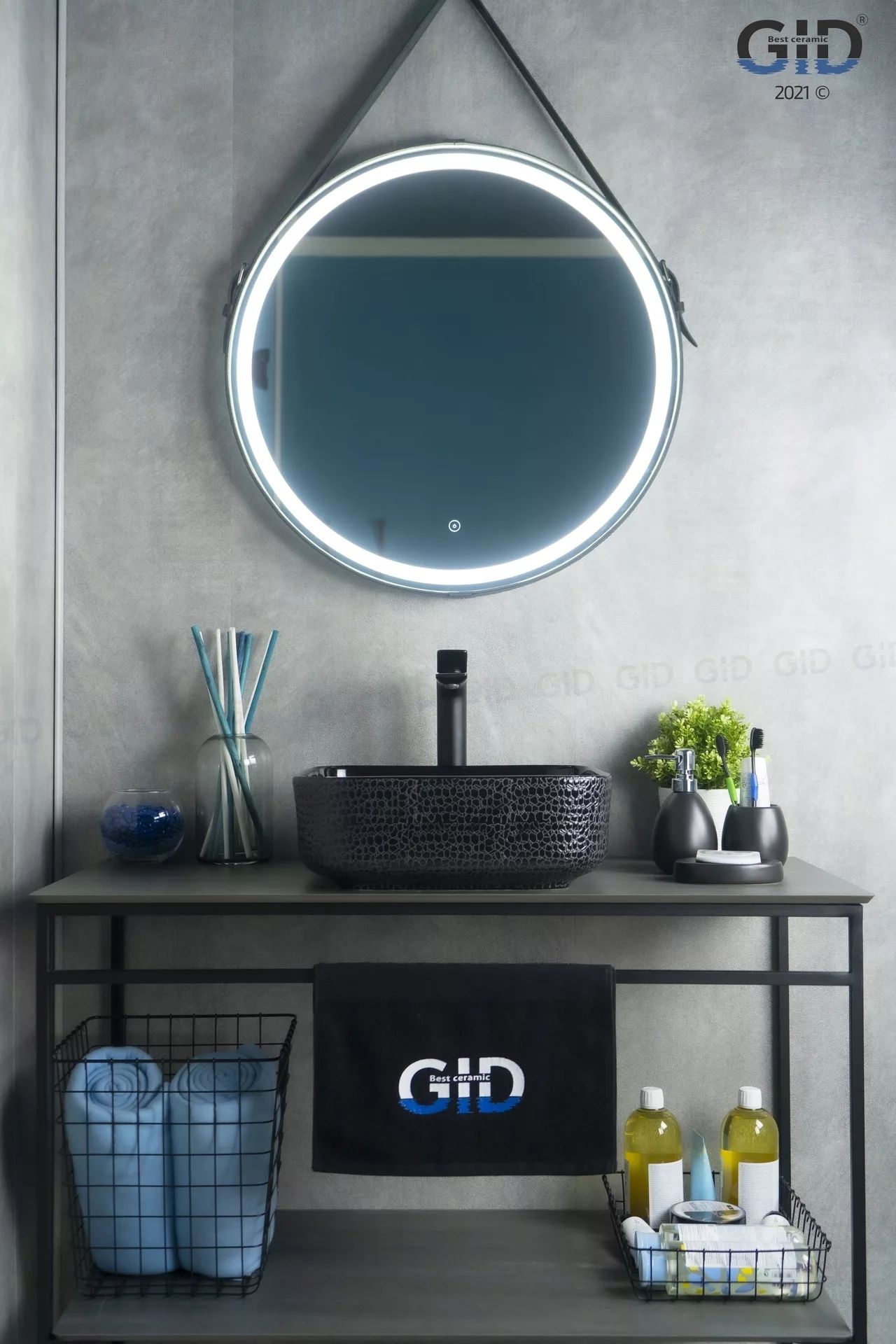 Умывальник Gid D1303H004 38.5x38.5, 53310