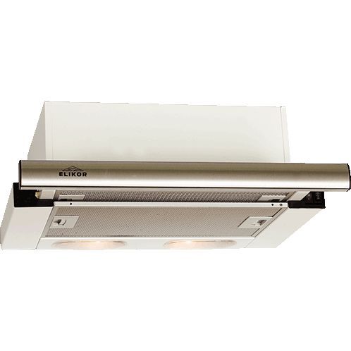 Кухонная вытяжка Elikor ИНТЕГРА 45П-400-В2Л (белый/нержавеющая сталь), 841582