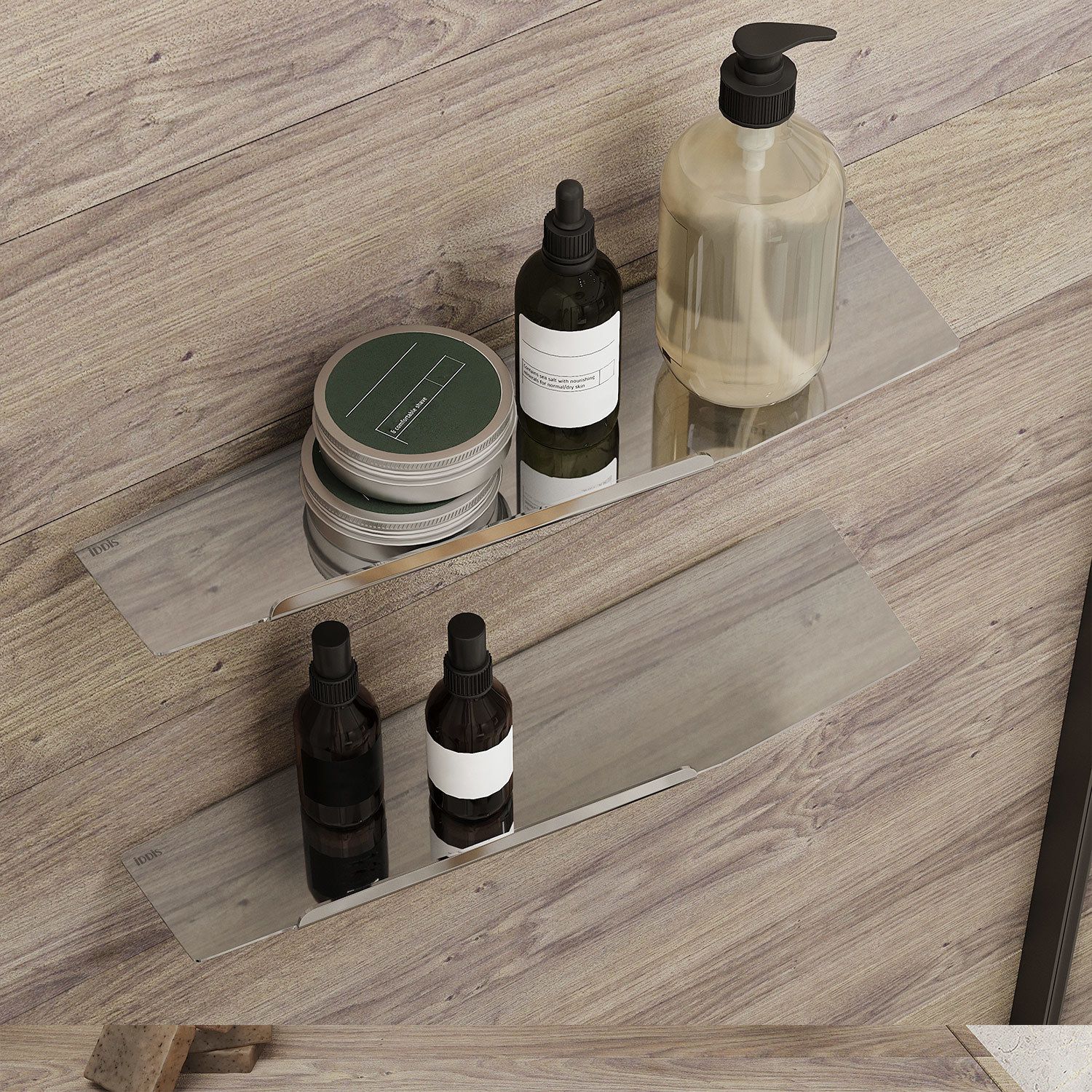 Полка, нержавеющая сталь хром, Iddis Slide, SLISC00i44