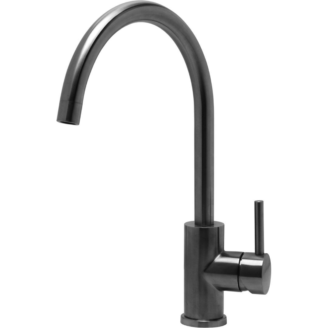 Смеситель для кухни с поворотным изливом сталь Lemark Expert, LM5078S