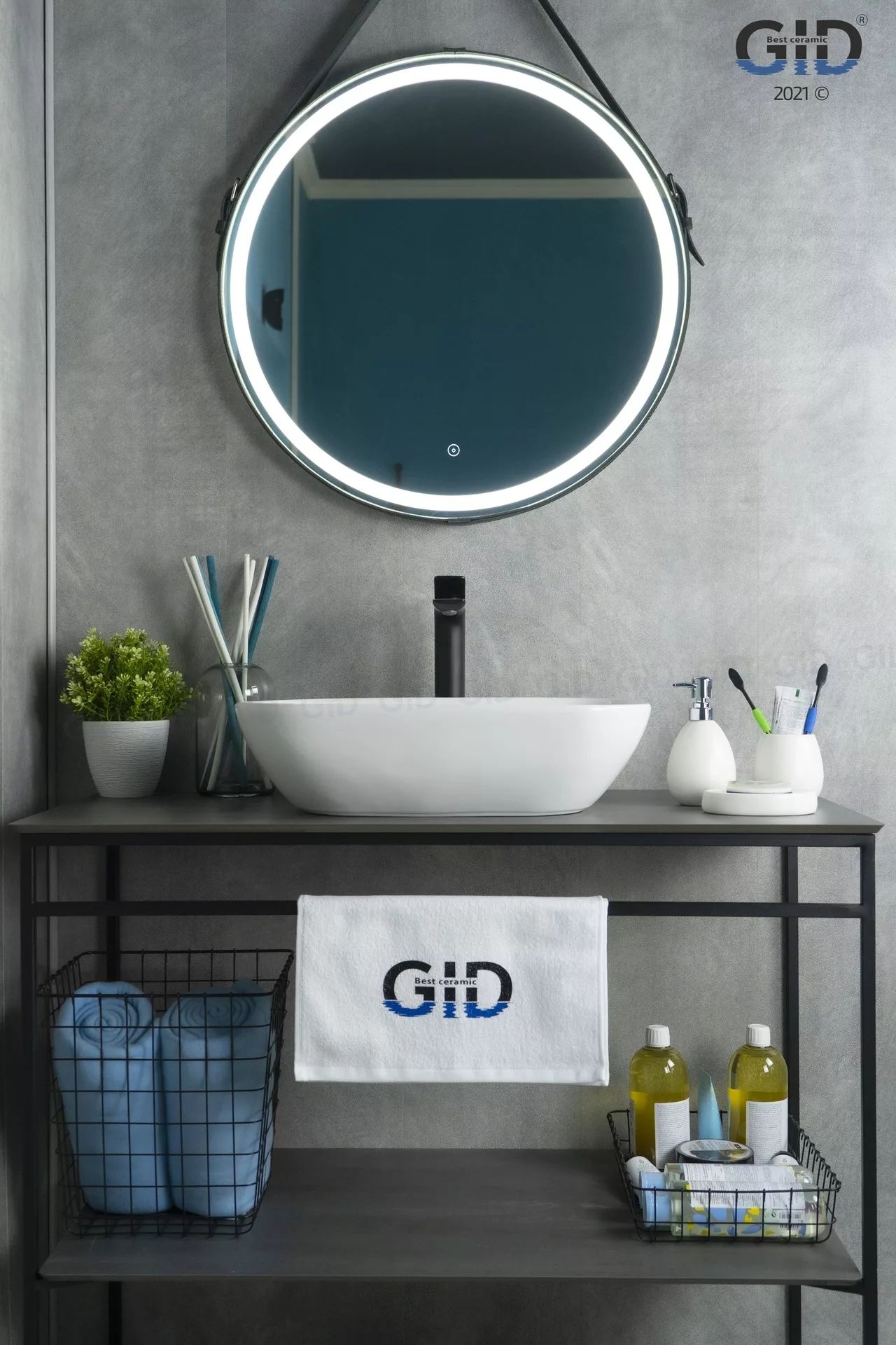 Умывальник Gid N9447 51x34, 51157