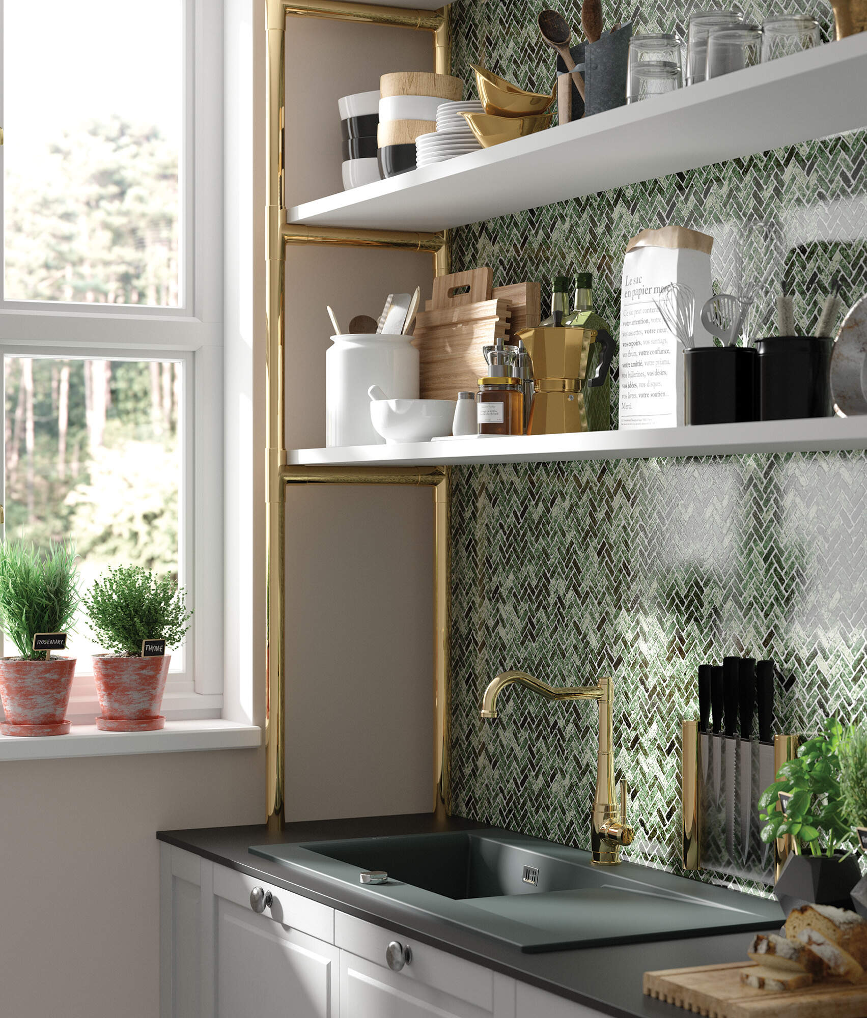 Смеситель для мойки Deante Tamizo, BQT_Z63M