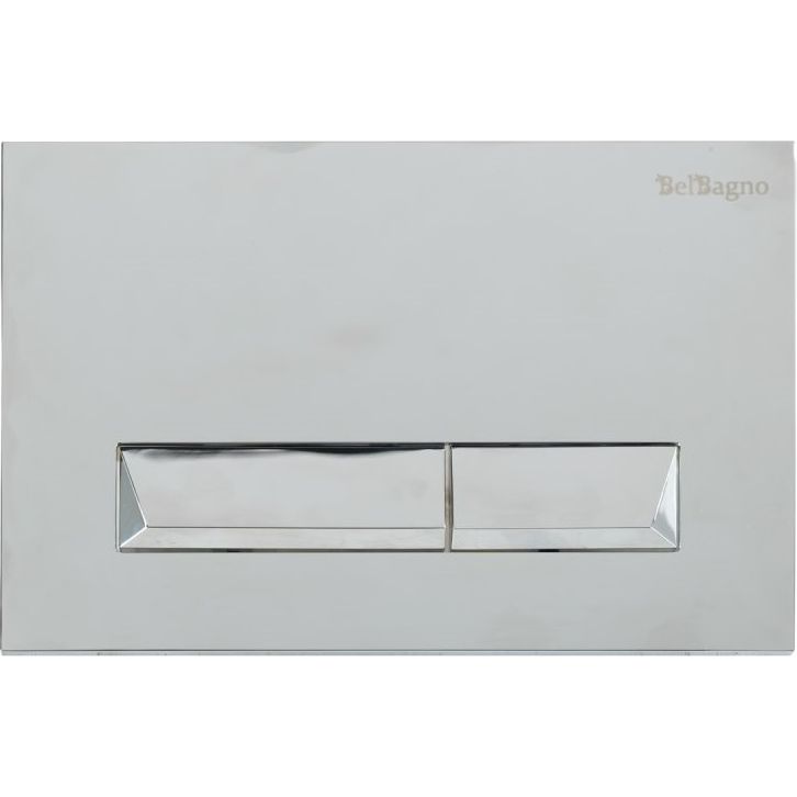 Кнопка смыва BelBagno Marmi, цвет хром глянцевый, BB010-MR-CHROME