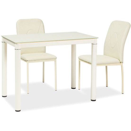 Стол обеденный Signal Galant кремовый 100, GALANTK100X60