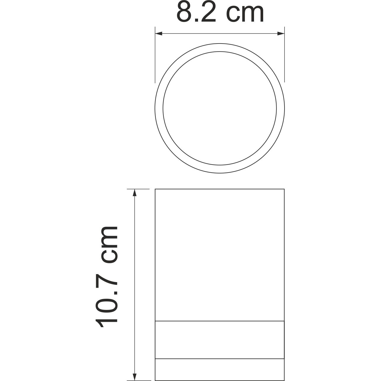 Стакан для зубных щеток WasserKRAFT Inn, K-4328
