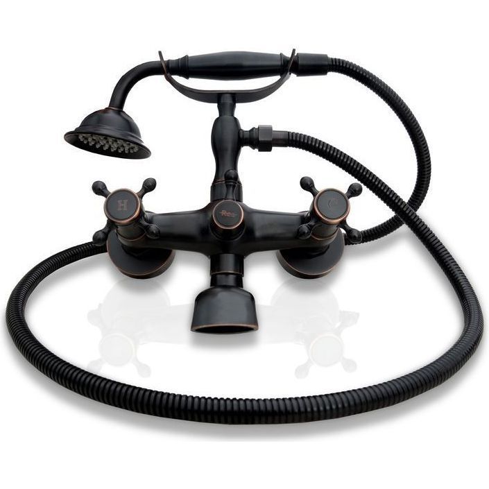 Смеситель для ванны Rea Retro Old Black, REA-B0224